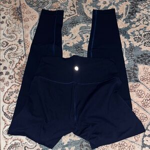 Navy Blue lululemon leggings
